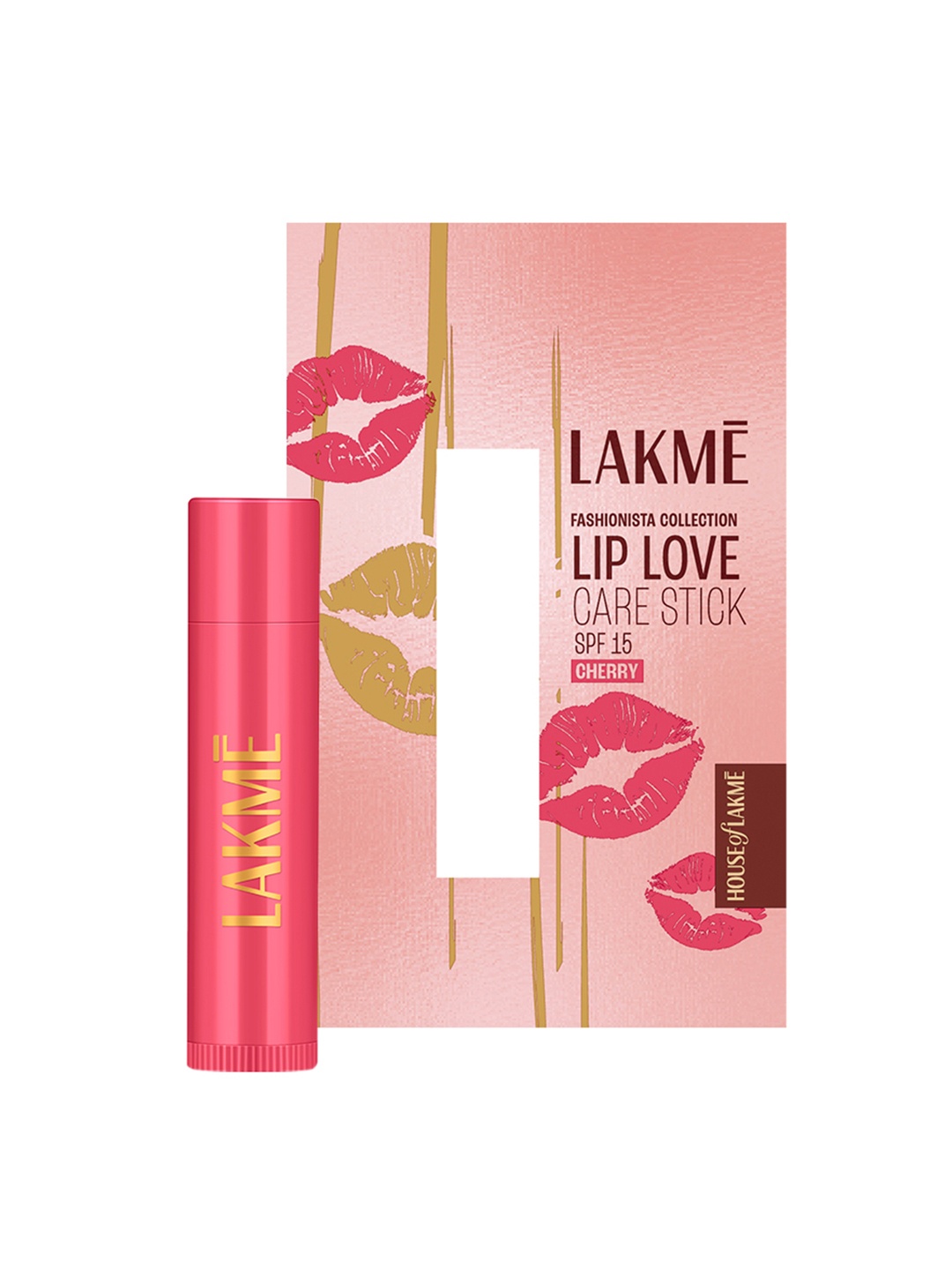 

Lakme Lip Love Chapstick SPF 15 - Cherry, Pink