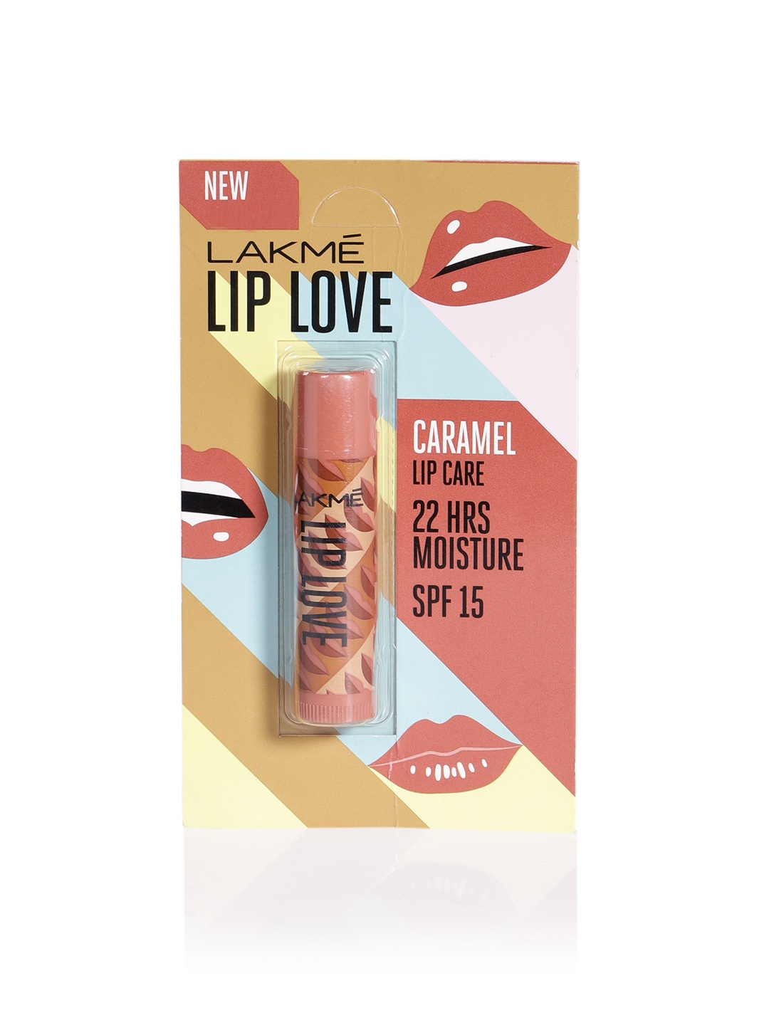 

Lakme Lip Love Chapstick SPF 15 Lip Care - Caramel (4.5gm), Brown