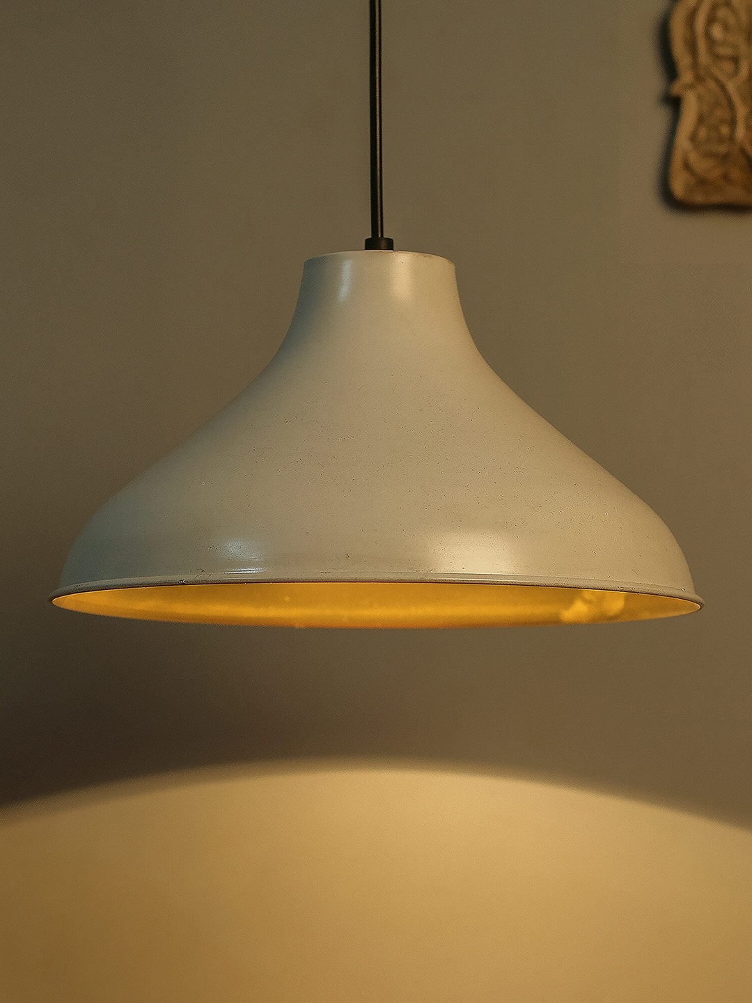 

Homesake White Solid Handcrafted Hanging Light