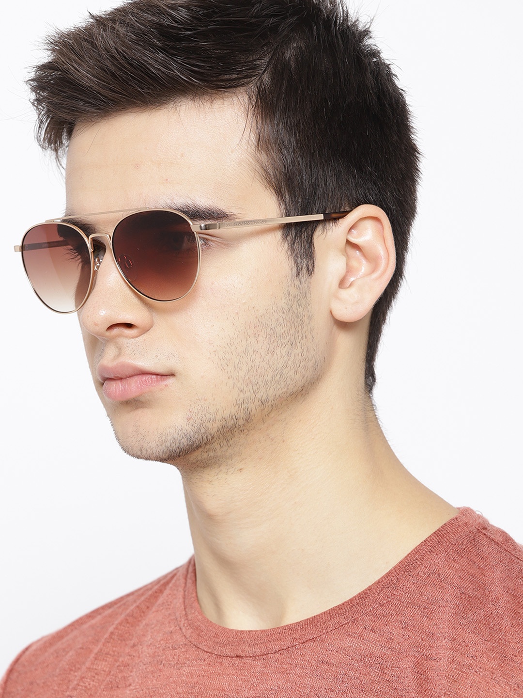 

United Colors of Benetton Unisex Oval Sunglasses BE7004MI, Brown