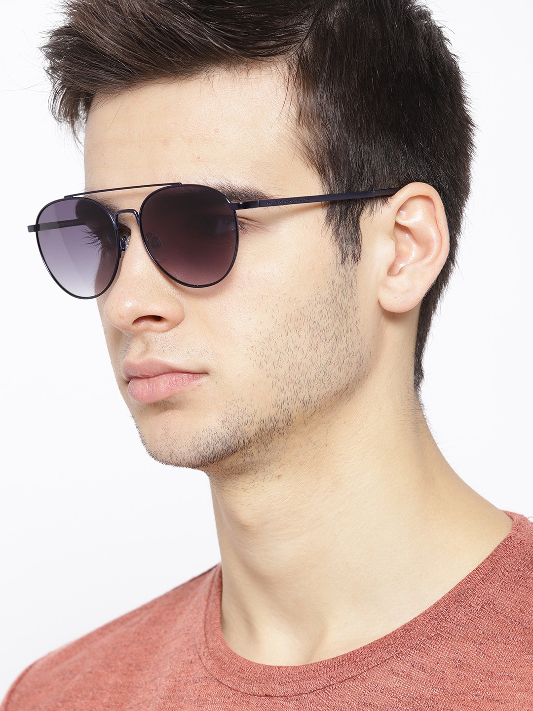 

United Colors of Benetton Unisex Oval Sunglasses BE7004MI, Blue
