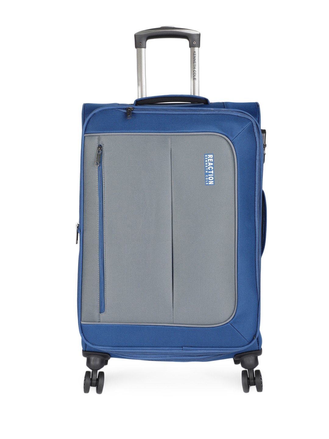 

Kenneth Cole Navy Blue & Grey Colorblocked Reaction 24'' Medium Trolley Bag