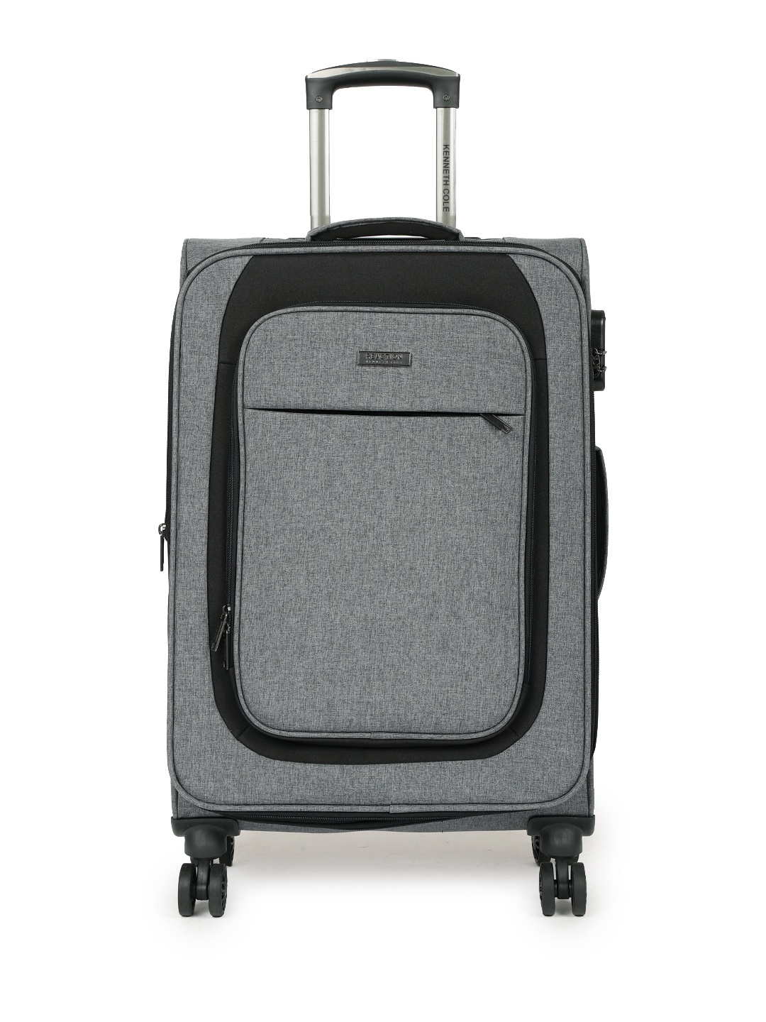

Kenneth Cole Reaction Grey & Black 24" Medium Trolley Suitcase