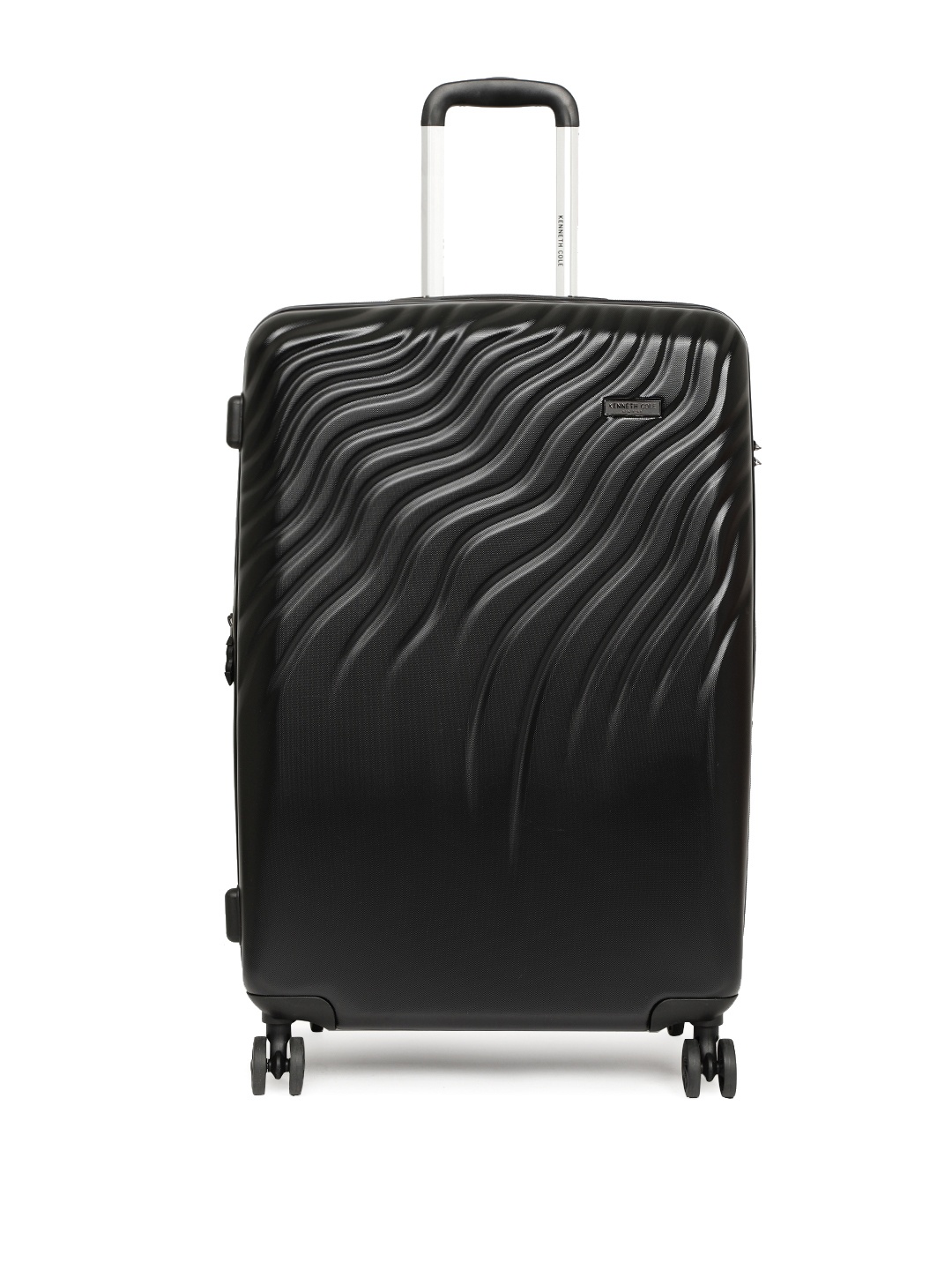 

Kenneth Cole Black Patterned 28" Large Trolley Suitcase