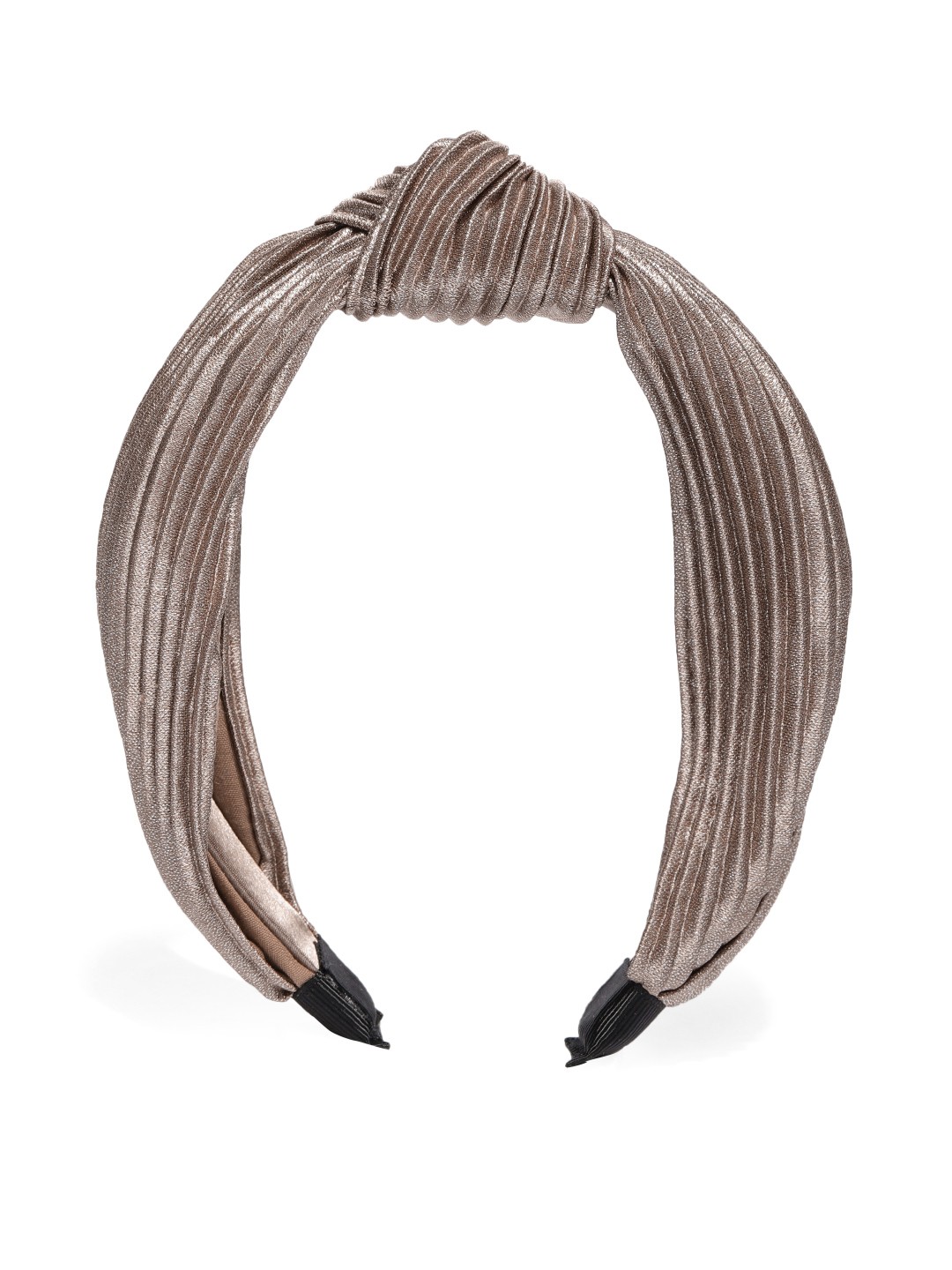 

Accessorize London Taupe Self Design Metallics Wide Alice Hair Band