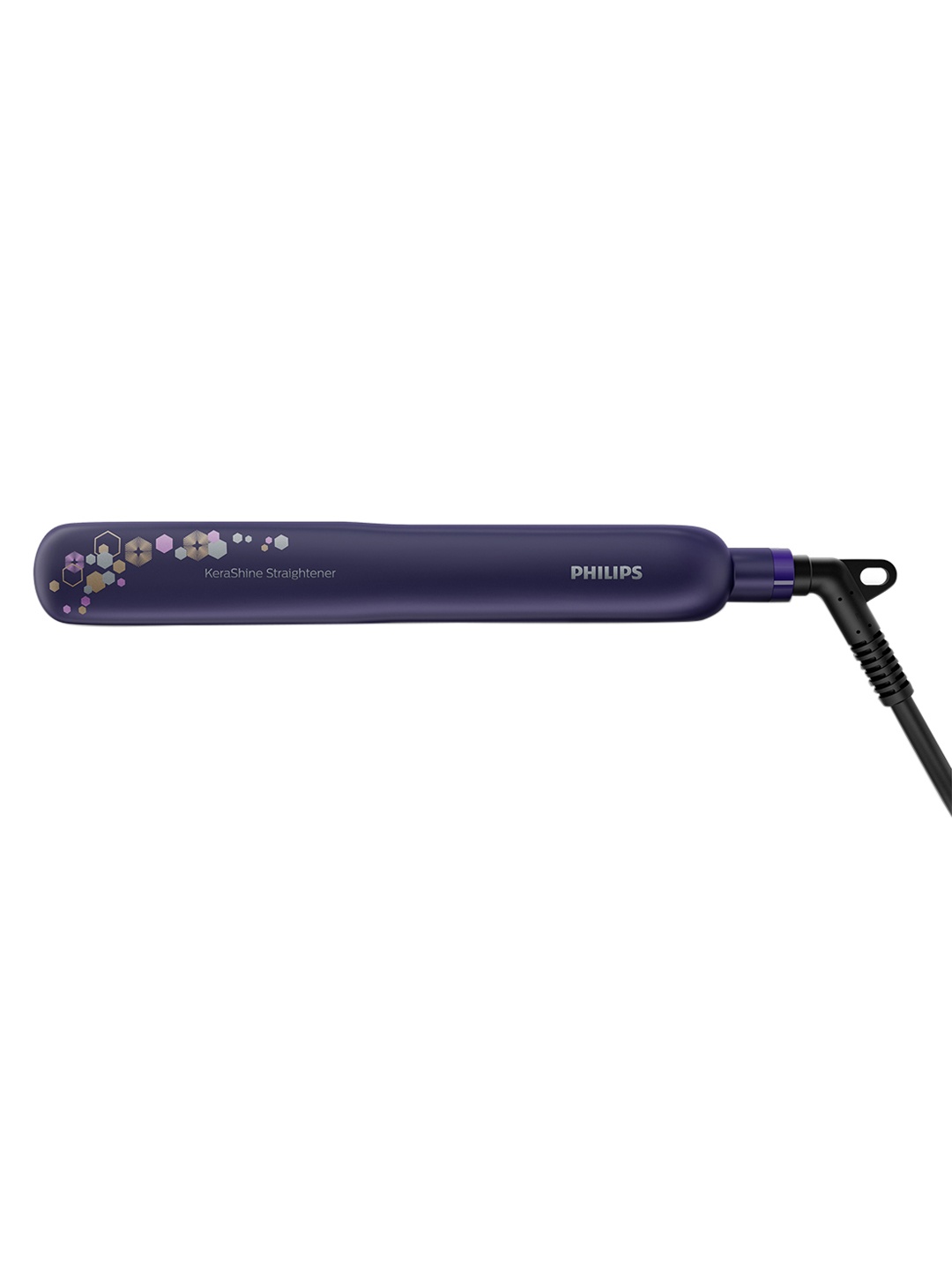 

Philips BHS386/00 KeraShine Hair Straightener with SilkPro Care Technology - Purple