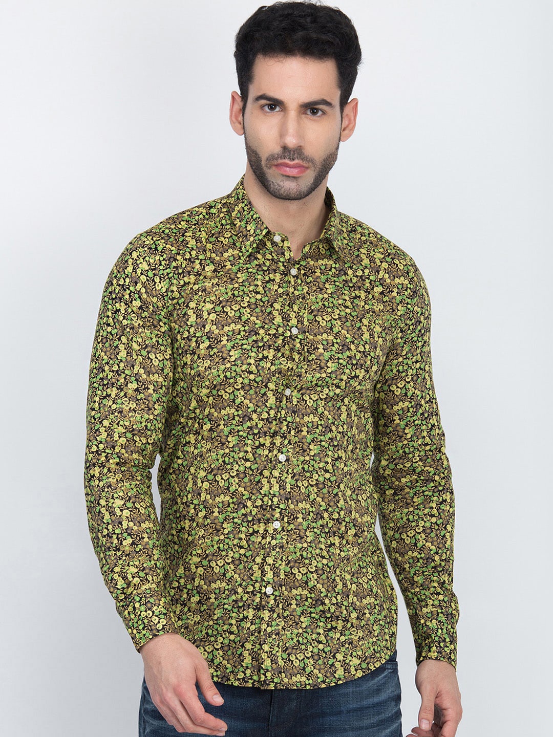 

Antony Morato Men Multicoloured Slim Fit Printed Casual Shirt, Multi