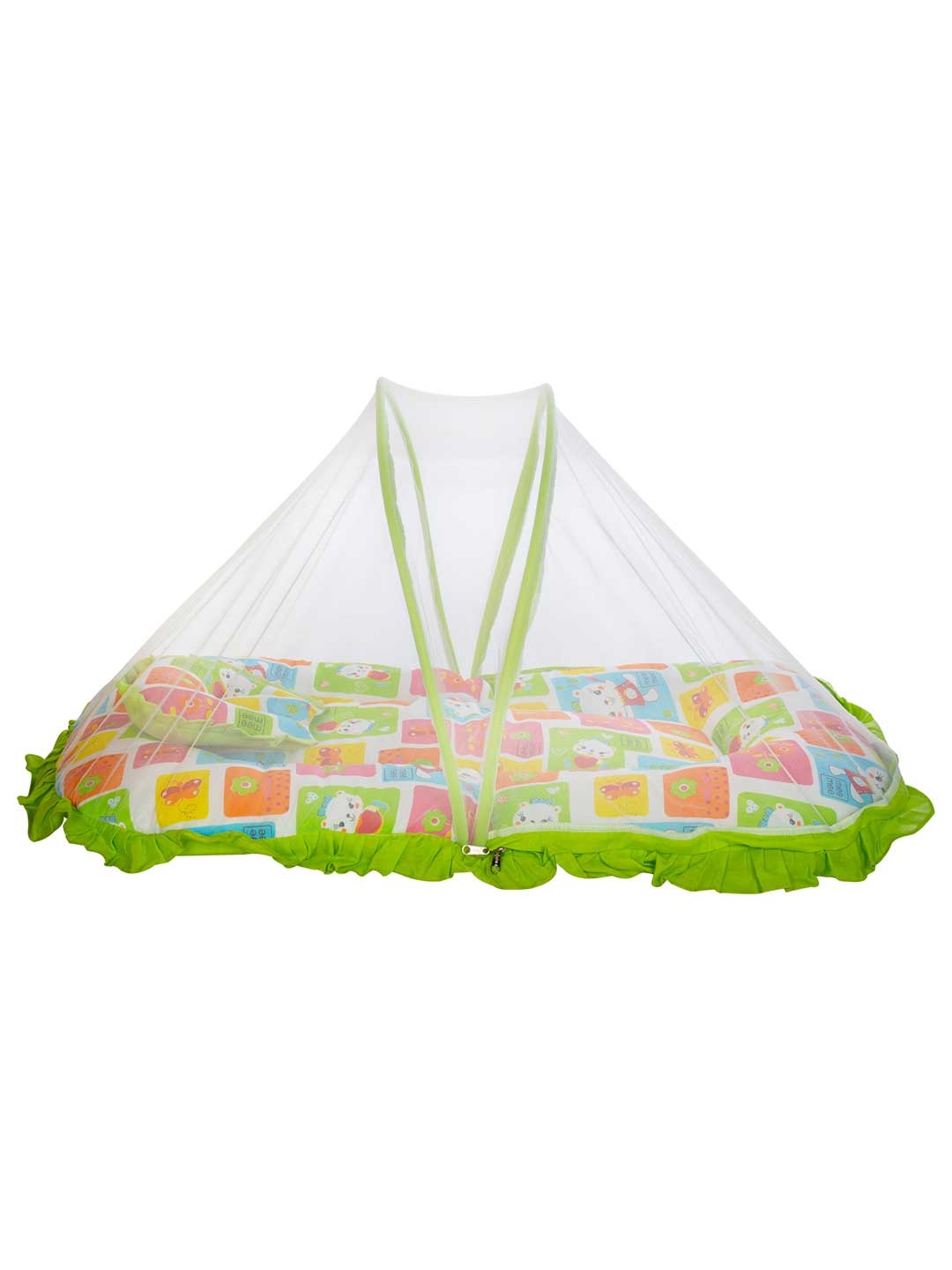 

MeeMee Kids Green & Multicoloured Mattress Set