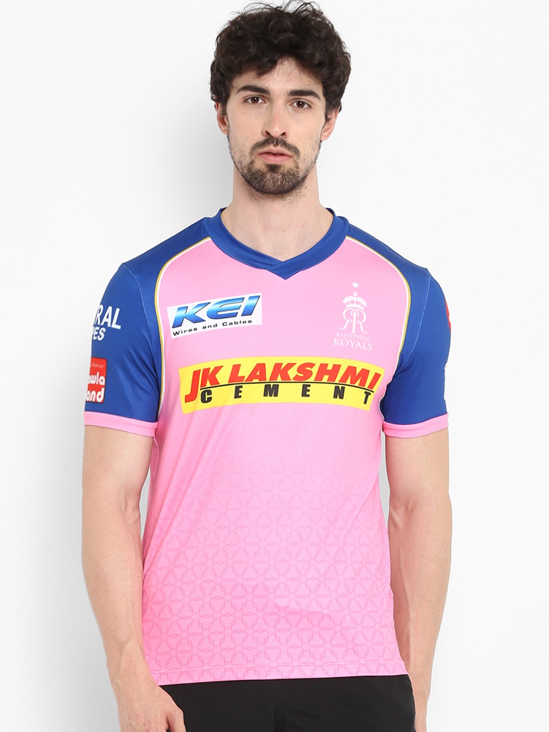 

Alcis Men Pink Printed Round Neck T-shirt