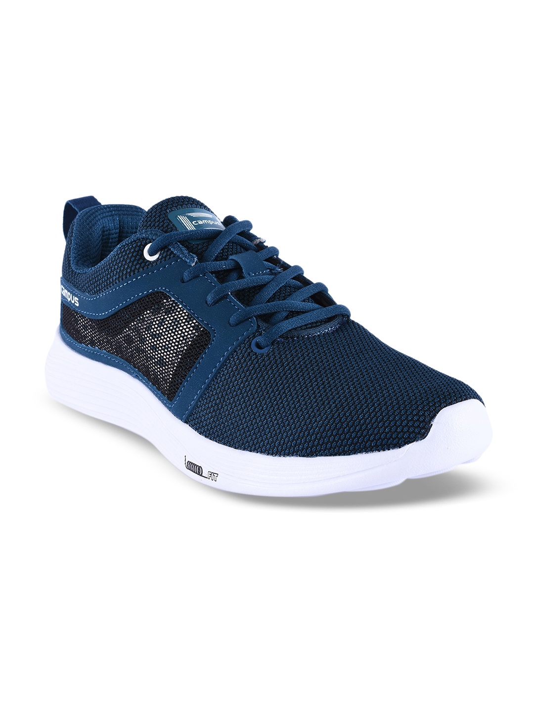 

Campus Men Navy Blue Mesh Mid-Top Running Shoes