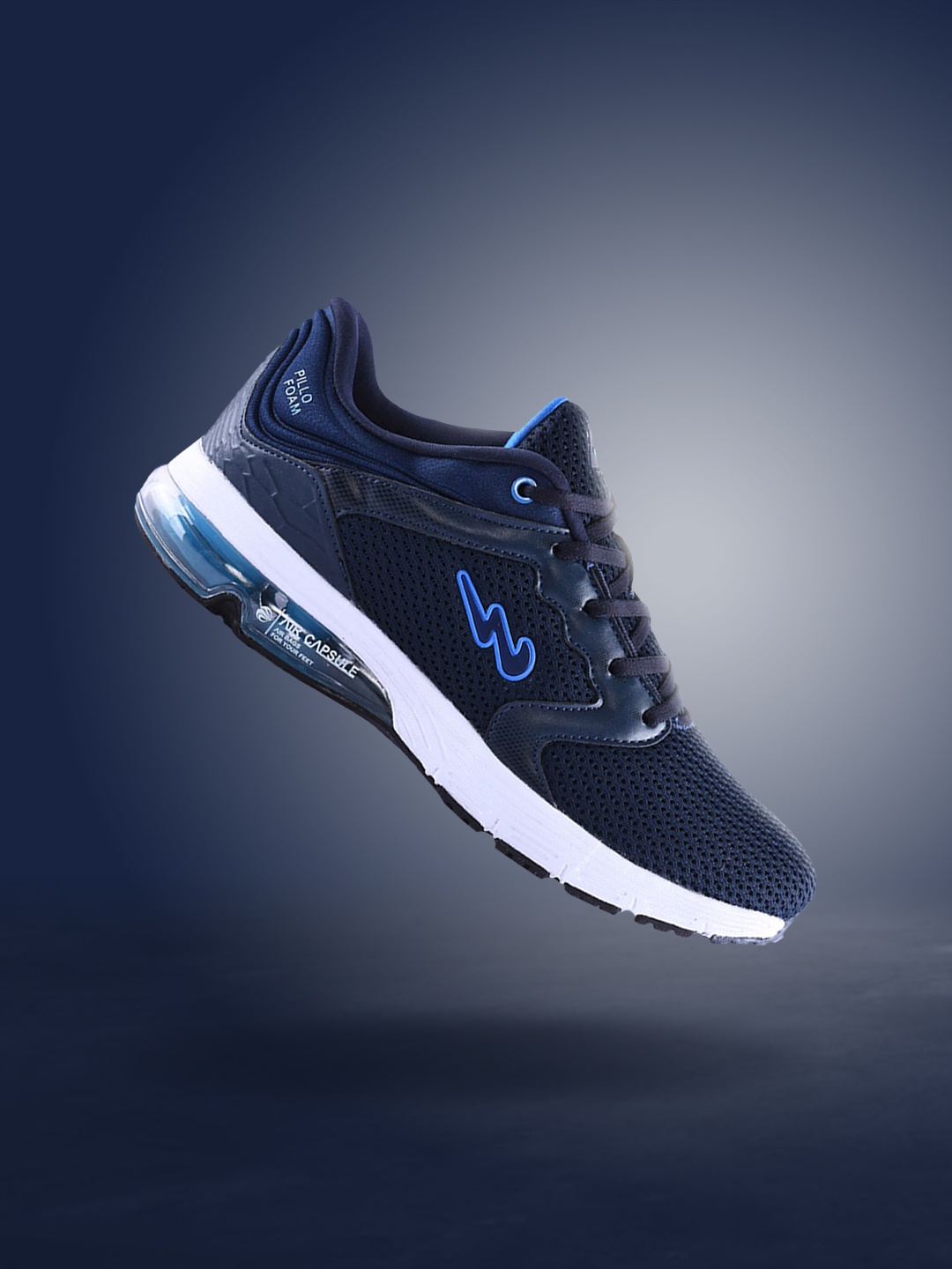 

Campus Men Navy Blue Running Shoes