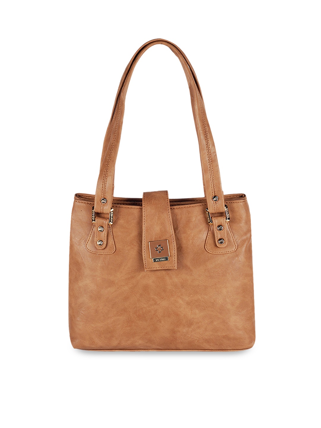 

Metro Tan Brown Solid Shoulder Bag