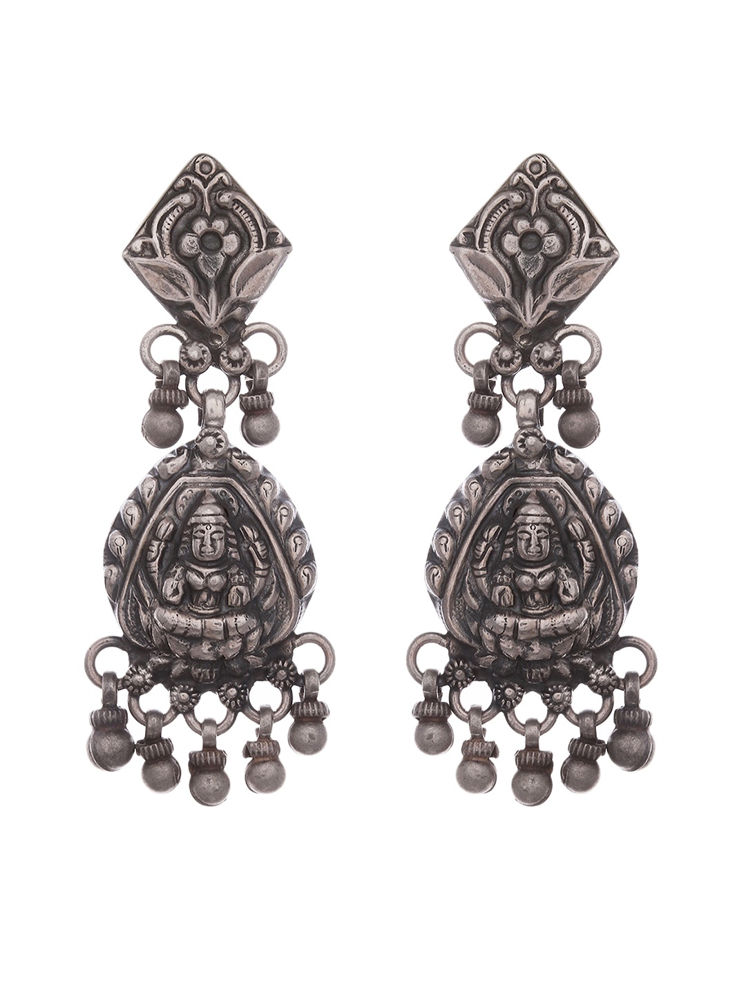 

Silvermerc Designs Silver-Plated Classic Drop Earrings