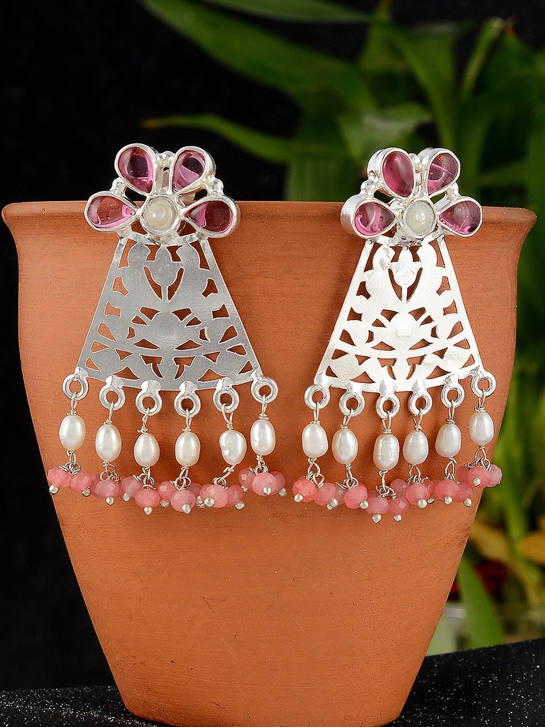

Silvermerc Designs Silver-Plated Classic Drop Earrings