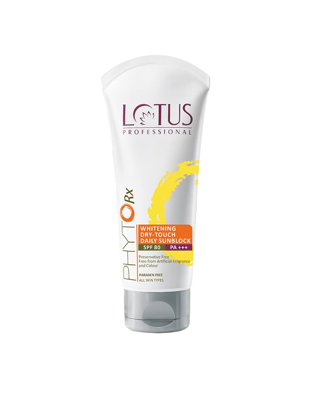 

Lotus Herbals Unisex PhytoRx SPF 80 Whitening Dry-Touch Daily Sunblock 50 g, White