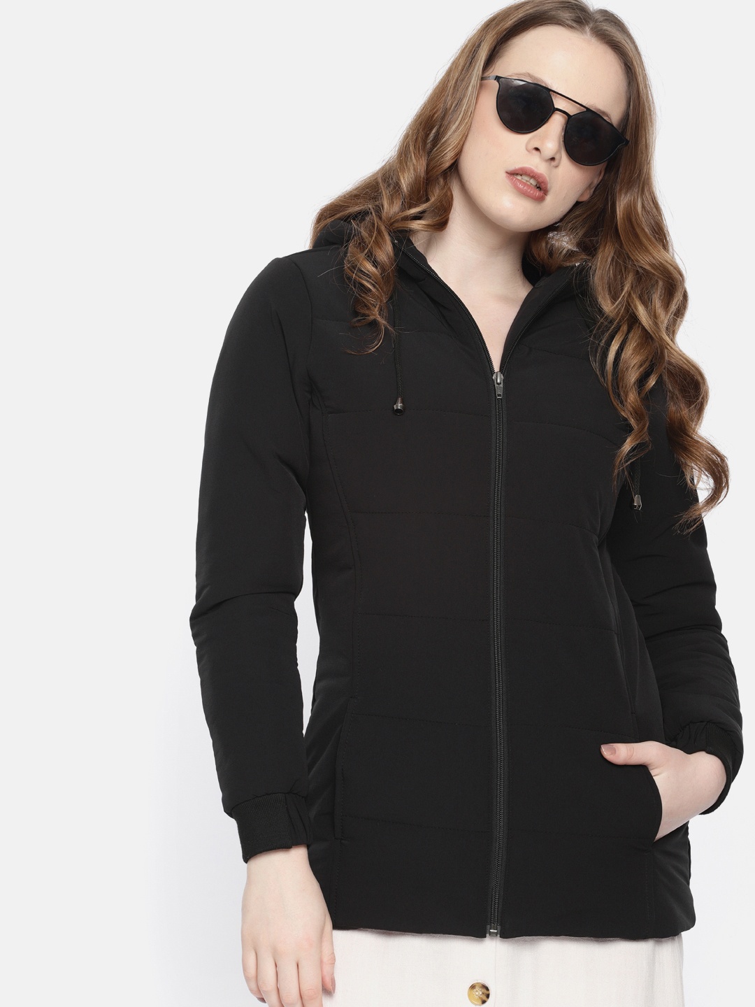 

DressBerry Women Black Solid Jacket