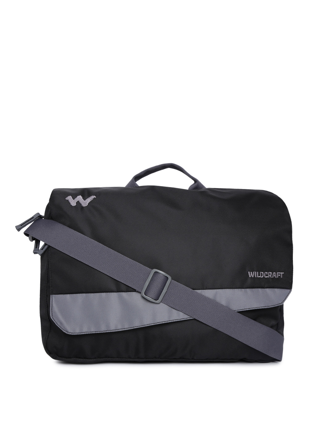 

Wildcraft Unisex Black Solid Courier 3 Messenger Bag