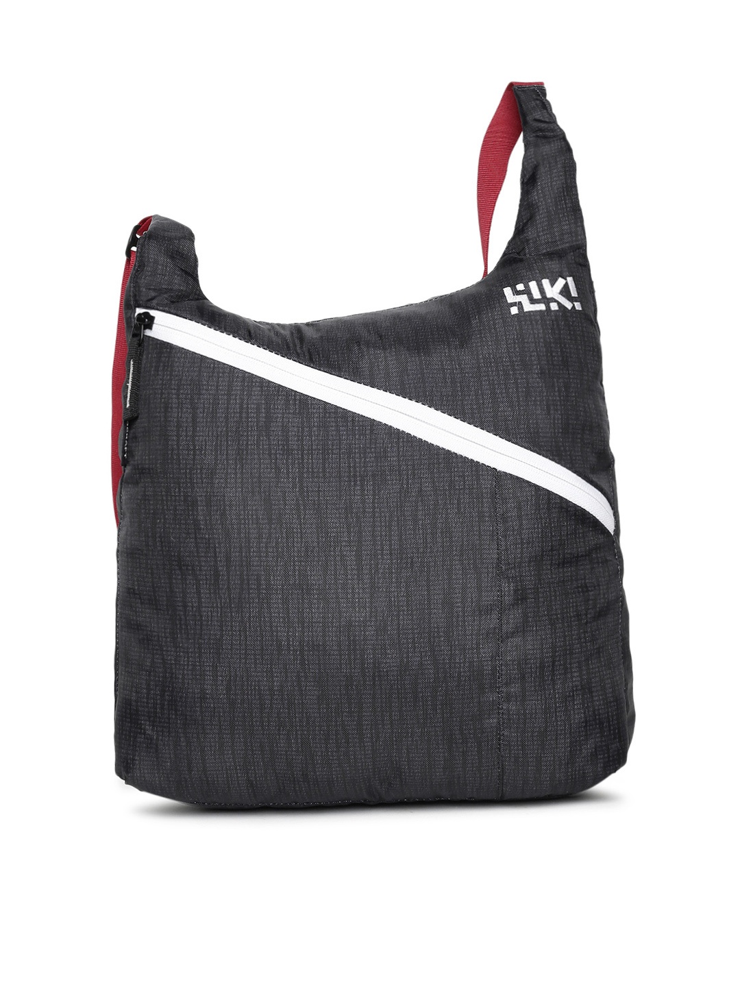 

Wildcraft Unisex Charcoal Grey Solid Messenger Bag