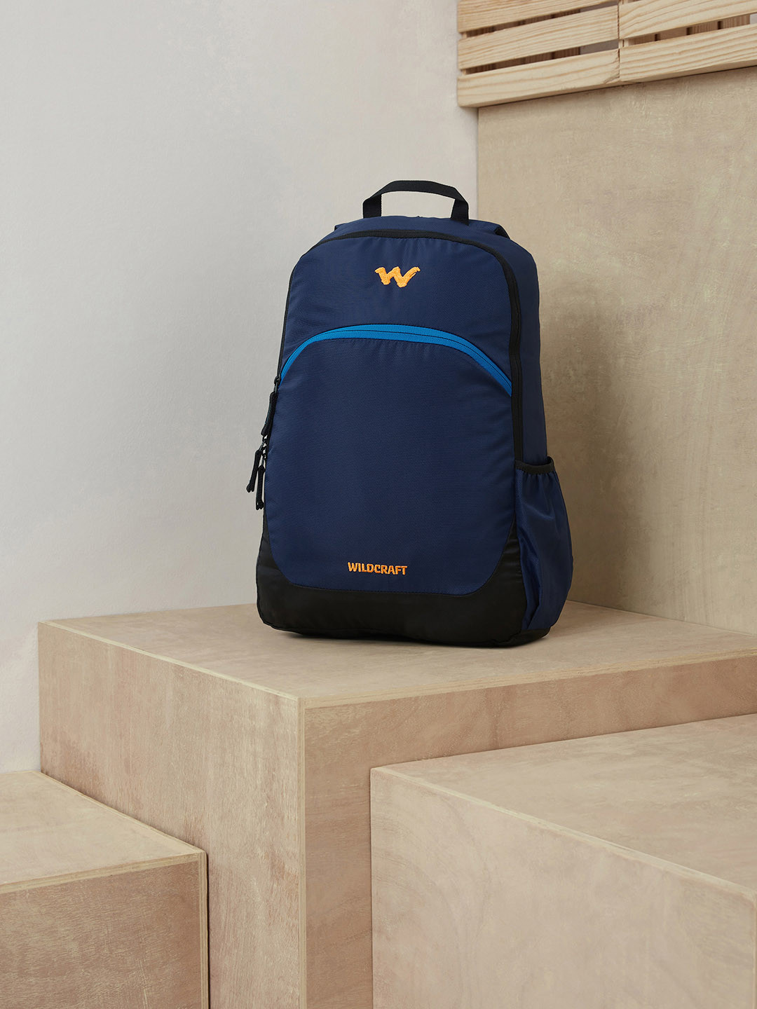 

Wildcraft Unisex Blue Backpack 1 Solid Backpack