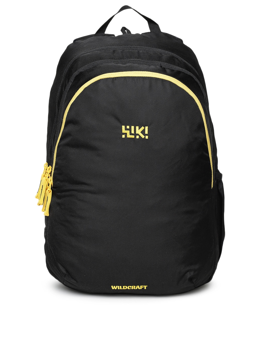 

Wildcraft Unisex Black Brand Logo Backpack