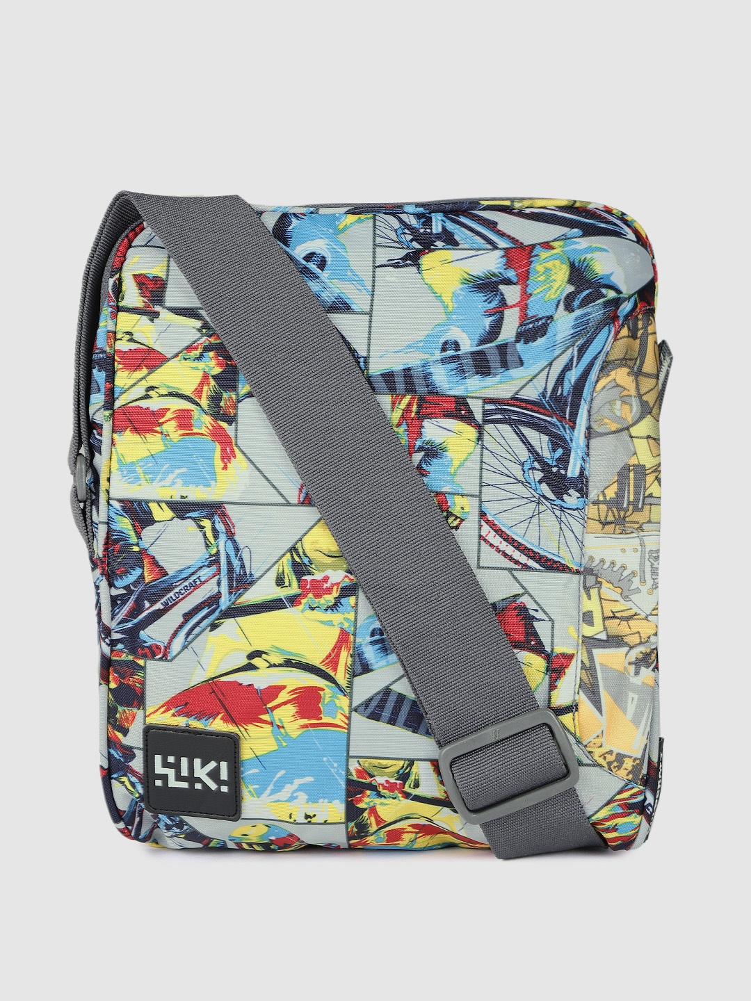 

Wildcraft Unisex Multicoloured Trap-it Printed Messenger Bag, Multi
