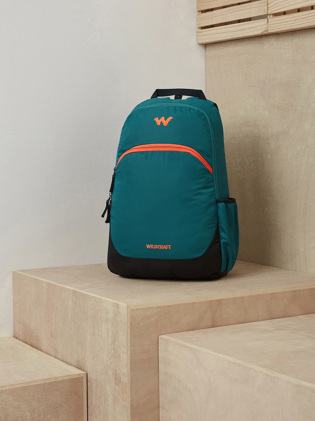 

Wildcraft Unisex Teal Blue Solid Backpack 1 Backpack