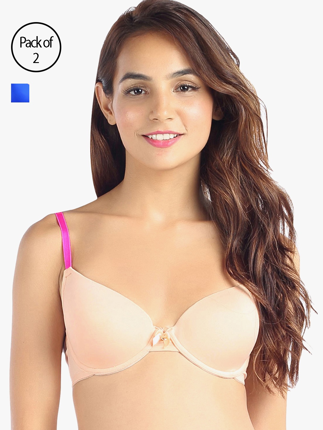 

Candyskin Women Pack of Two Bras, Nude