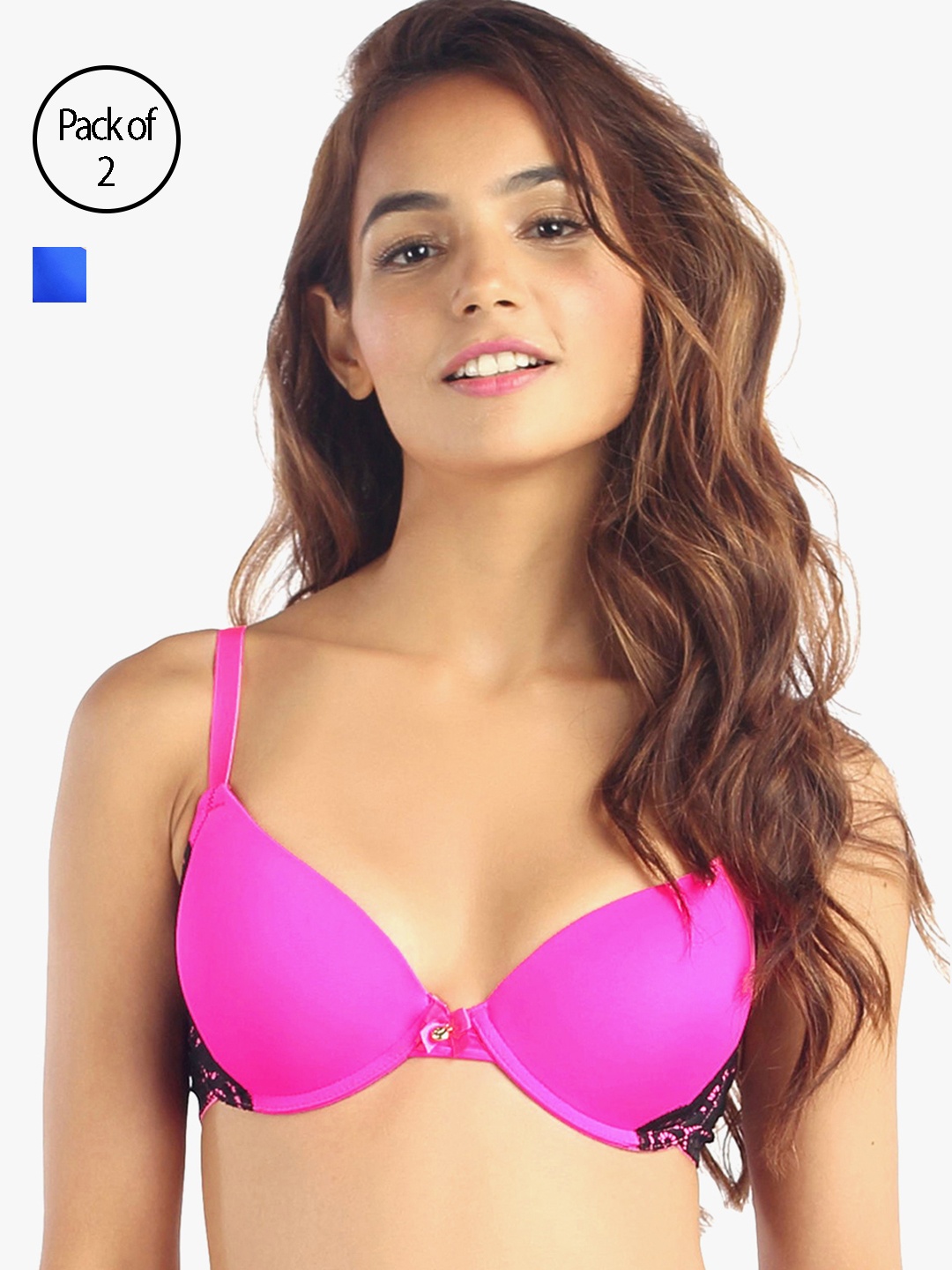 

Candyskin Women Pack of 2 Bras 7179389-1-7176064-1, Pink