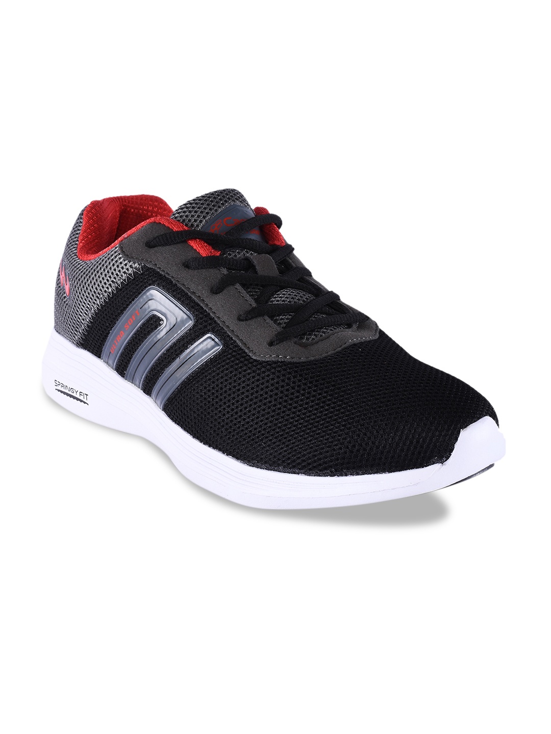 

Campus Men Black Duster-2 Running Shoes