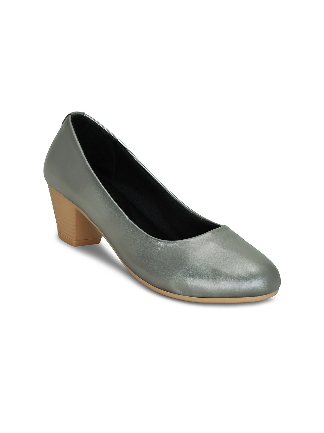 

Get Glamr Women Grey Solid Pumps