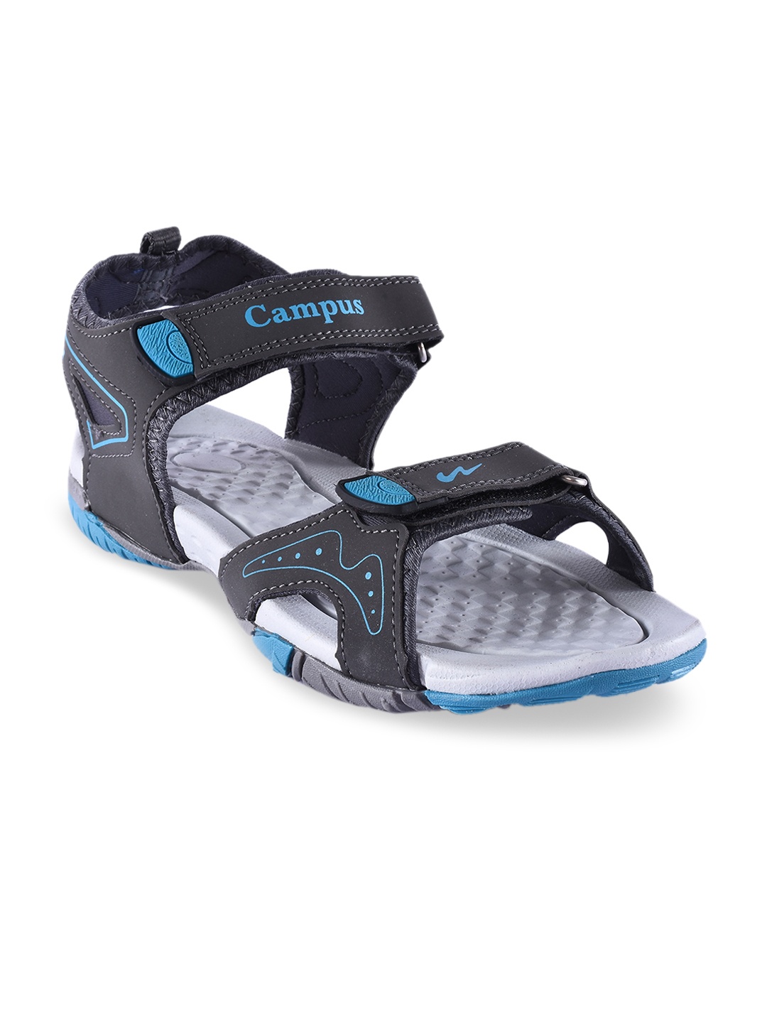 

Campus Men Grey Sports Sandals