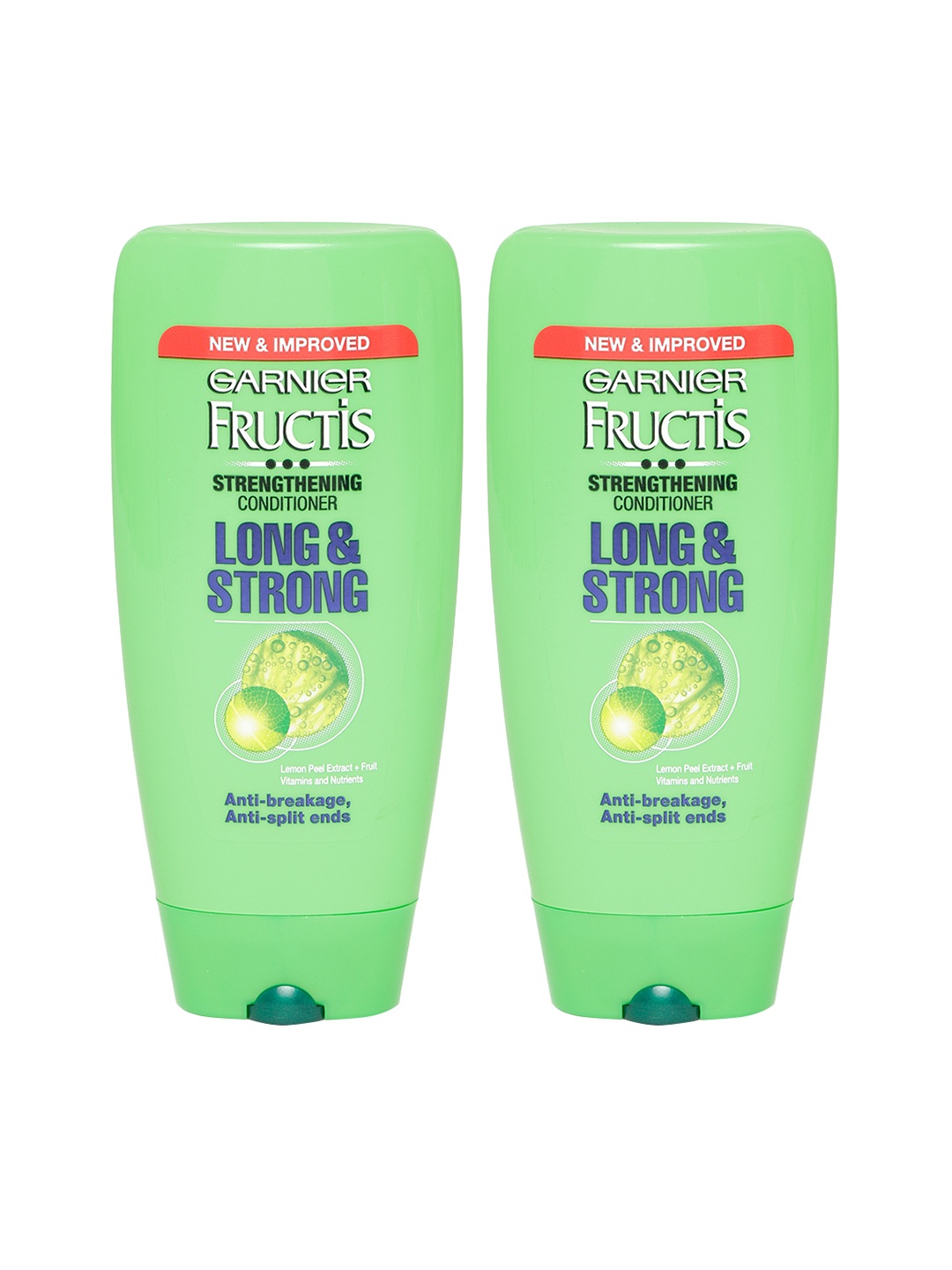 

Garnier Fructis Set of 2 Long & Strong Strengthening Shampoos, Green