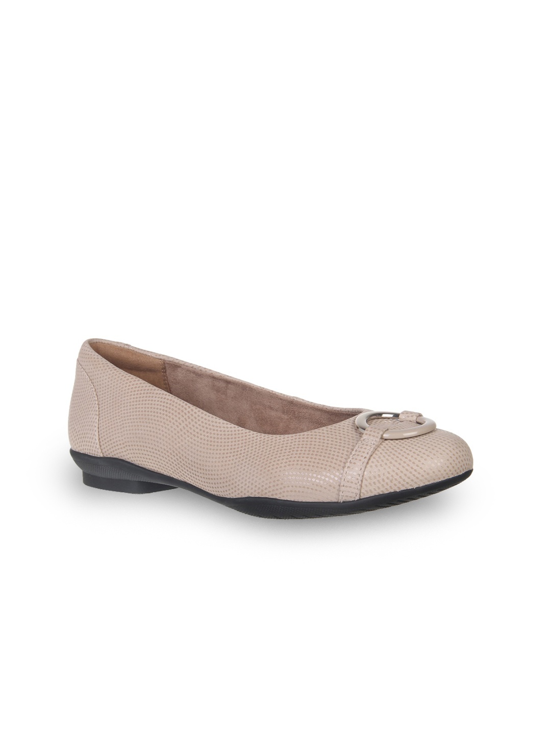 

Clarks Women Multicoloured Solid Leather Ballerinas, Multi