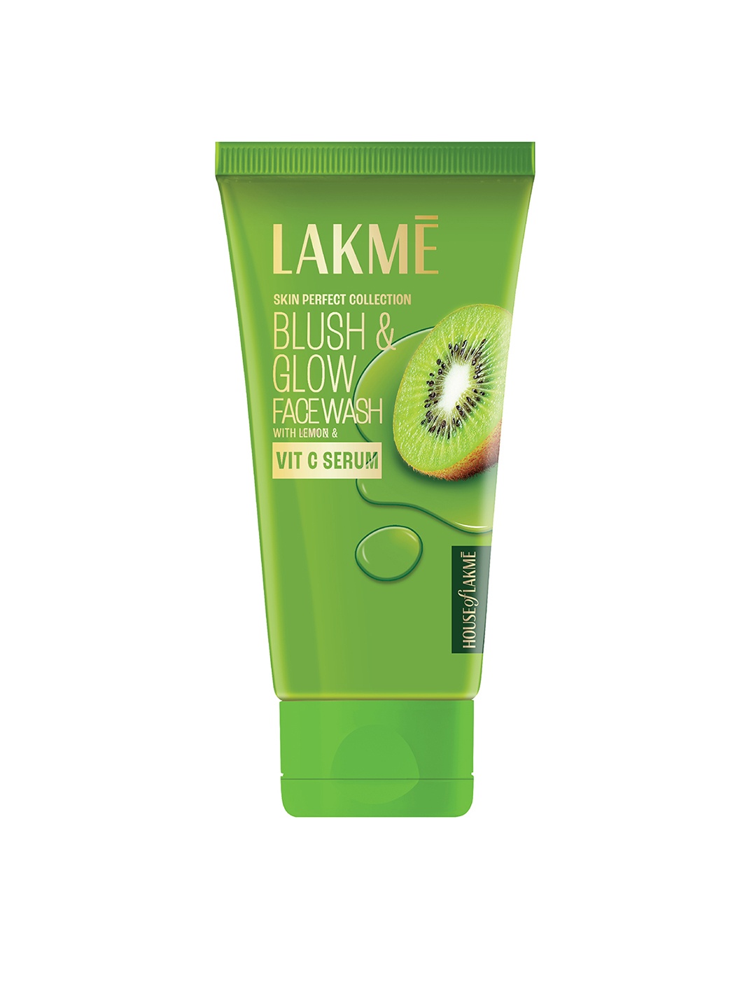 

Lakme Blush & Glow Kiwi Gel Face Wash With 100% Real Kiwi Extract 50 g, Green