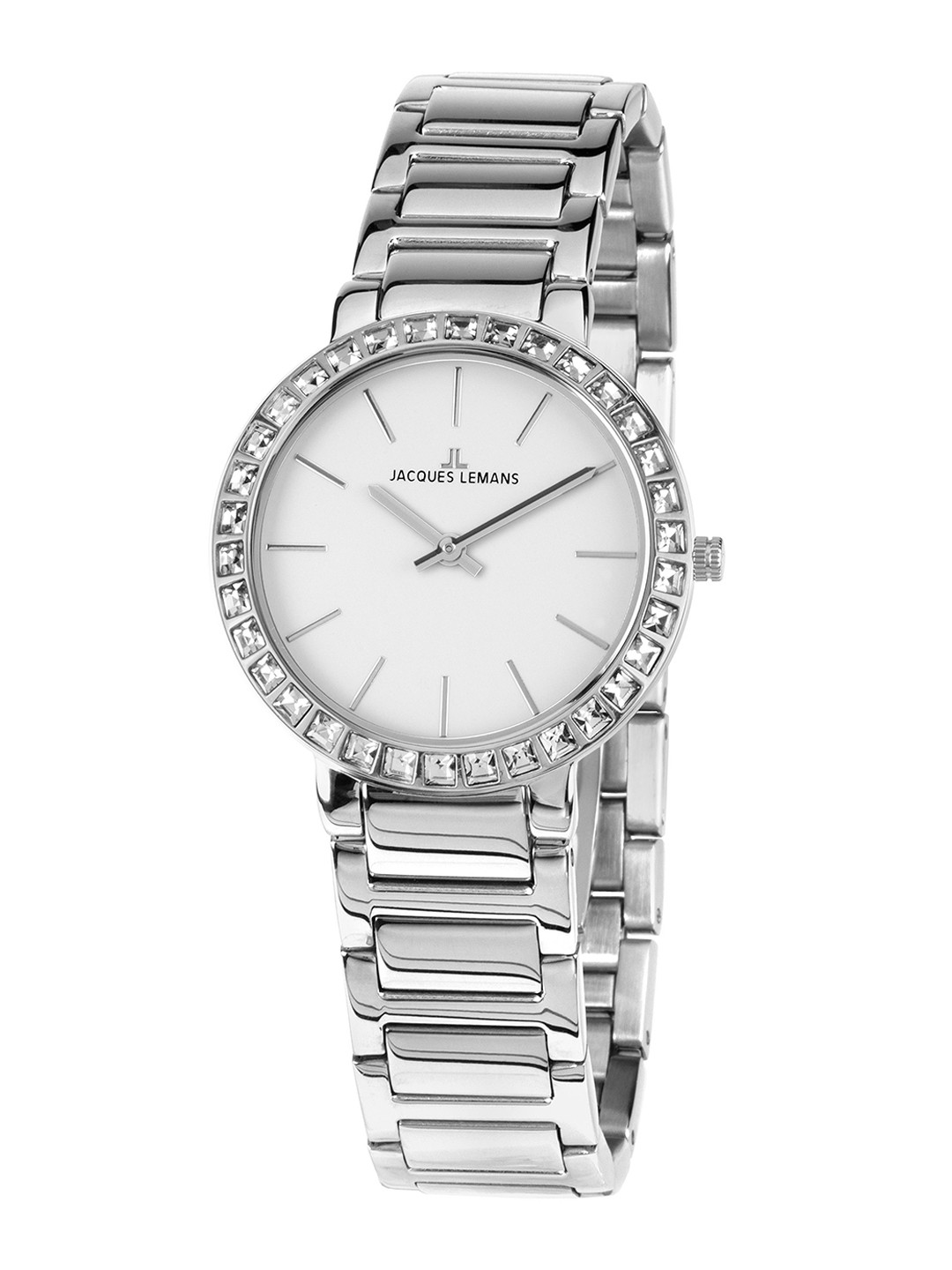 

Jacques Lemans Women White Analogue Watch 1-1843A