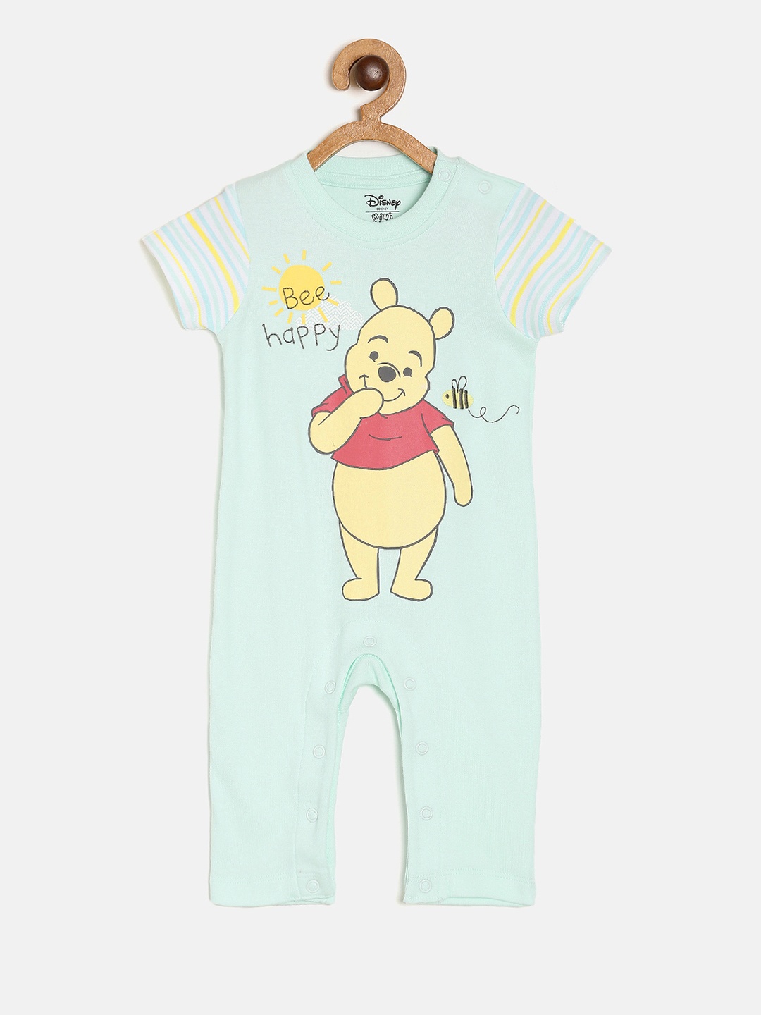 

MINI KLUB Kids Blue Disney Printed Rompers