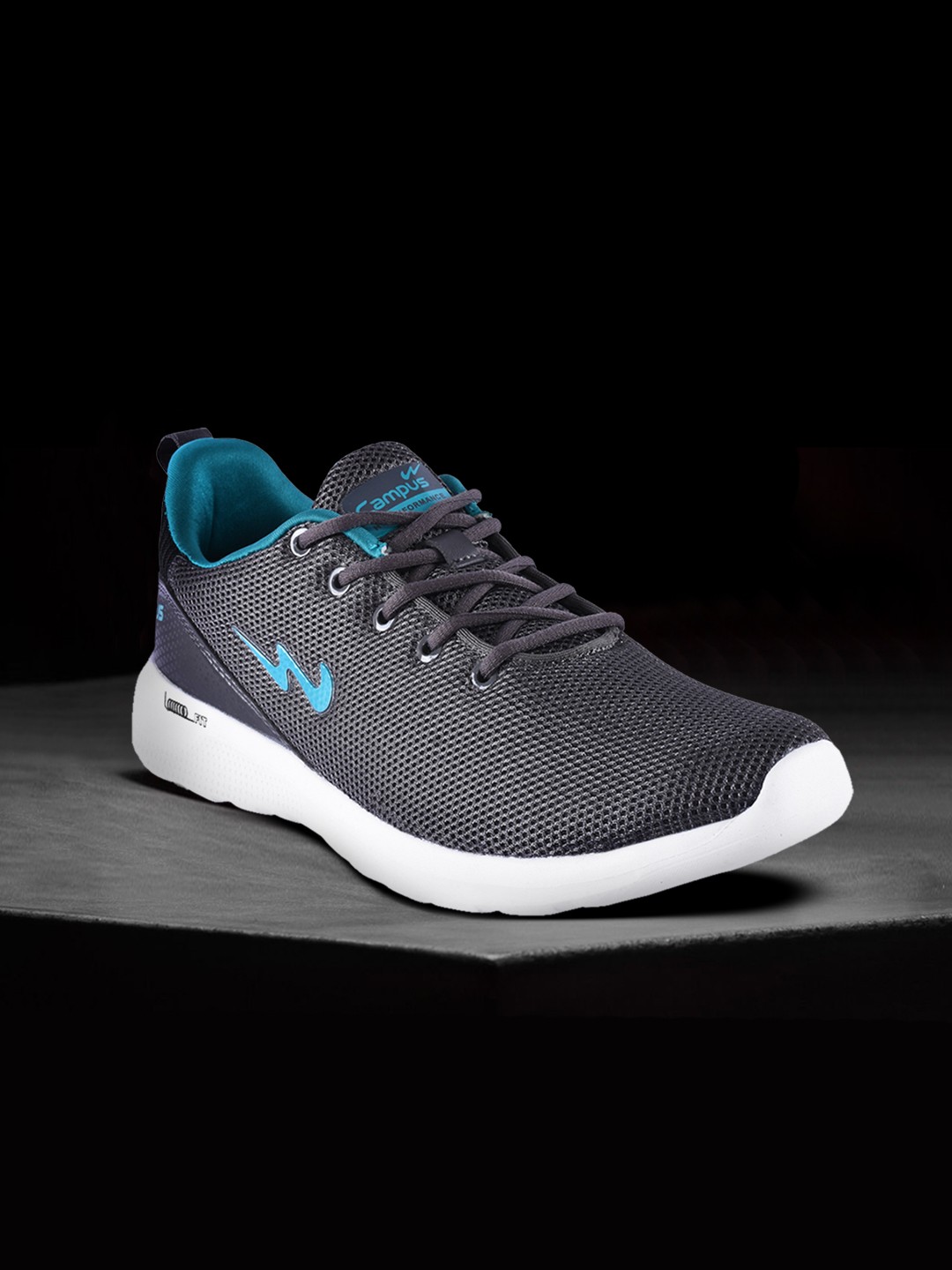 

Campus Men Grey Running Shoes