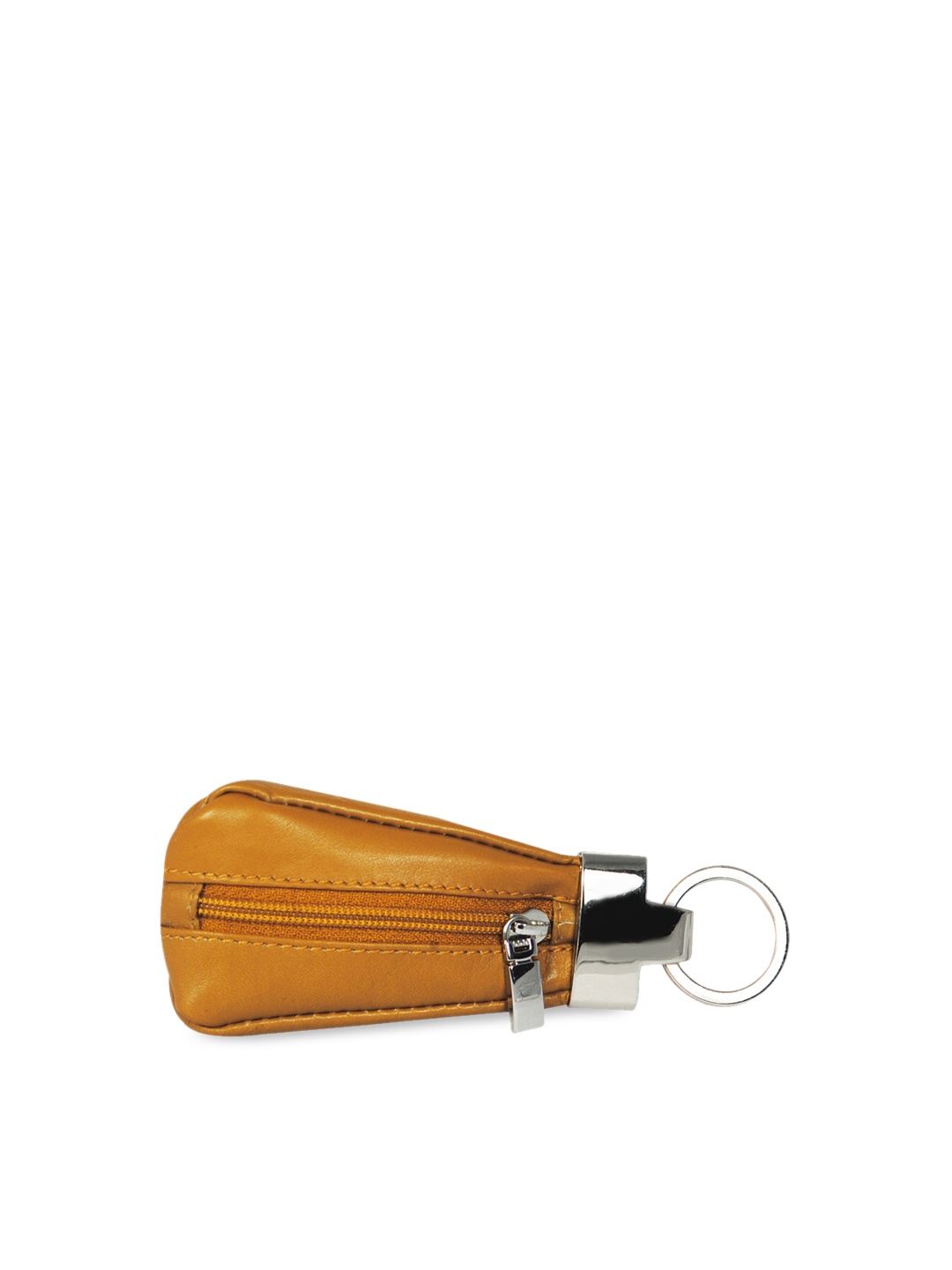

Calfnero Unisex Mustard Yellow Genuine Leather Key Case