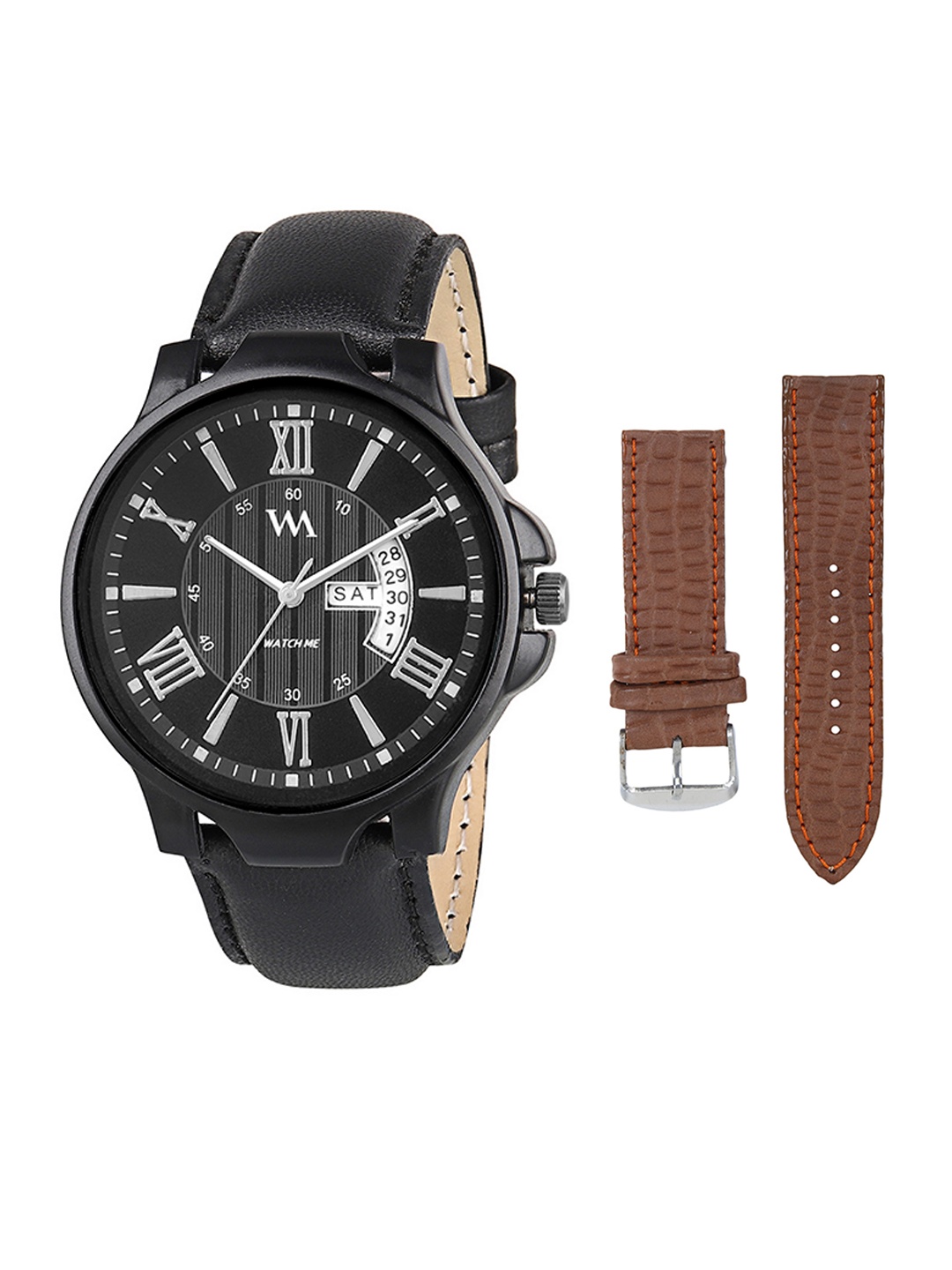 

WM Men Black Analogue Watch ddwm-036-wms-003