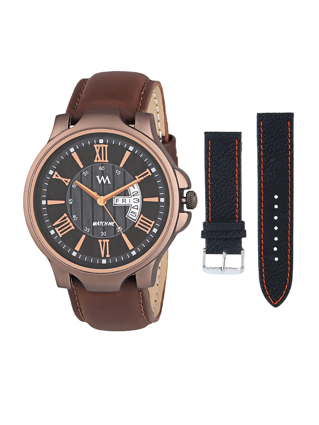 

WM Men Black Analogue Watch DDWM-023-WMS-009