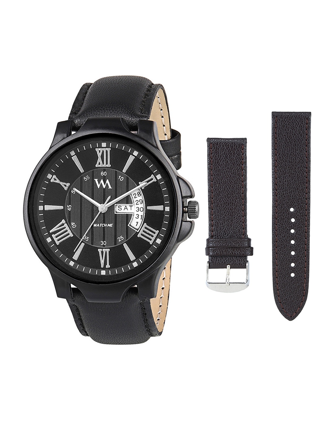 

WM Men Black Analogue Watch ddwm-036-wms-007