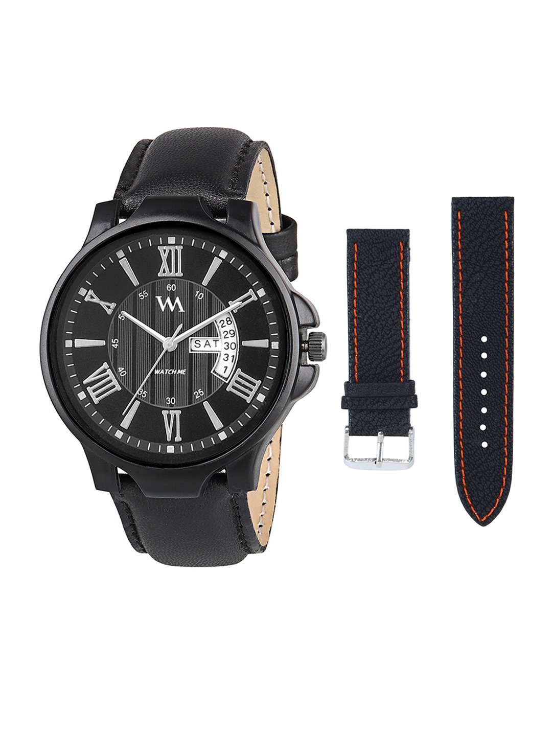 

WM Men Black Analogue Watch ddwm-036-wms-009