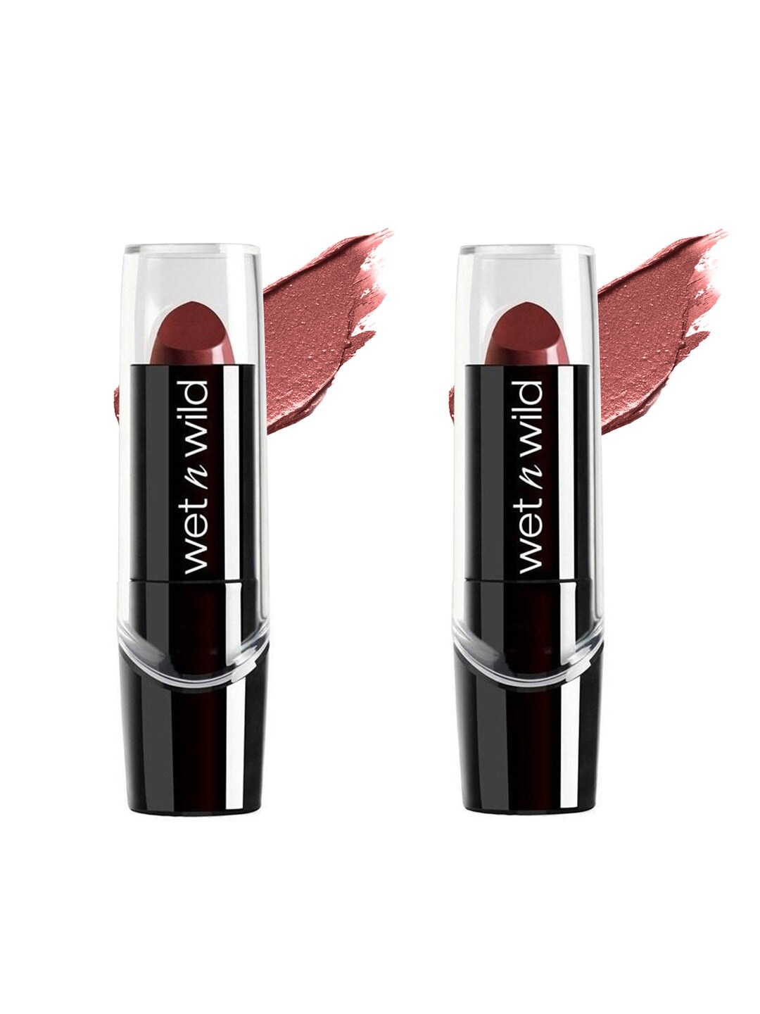 

Wet n Wild Sustainable Set of 2 Lipsticks, Burgundy