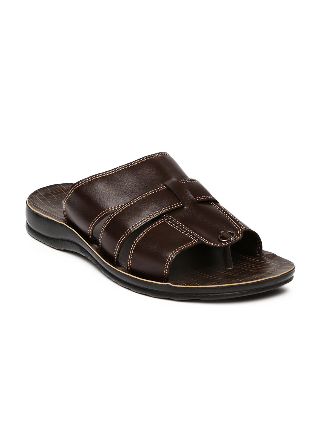

Bata Men Brown Sandals