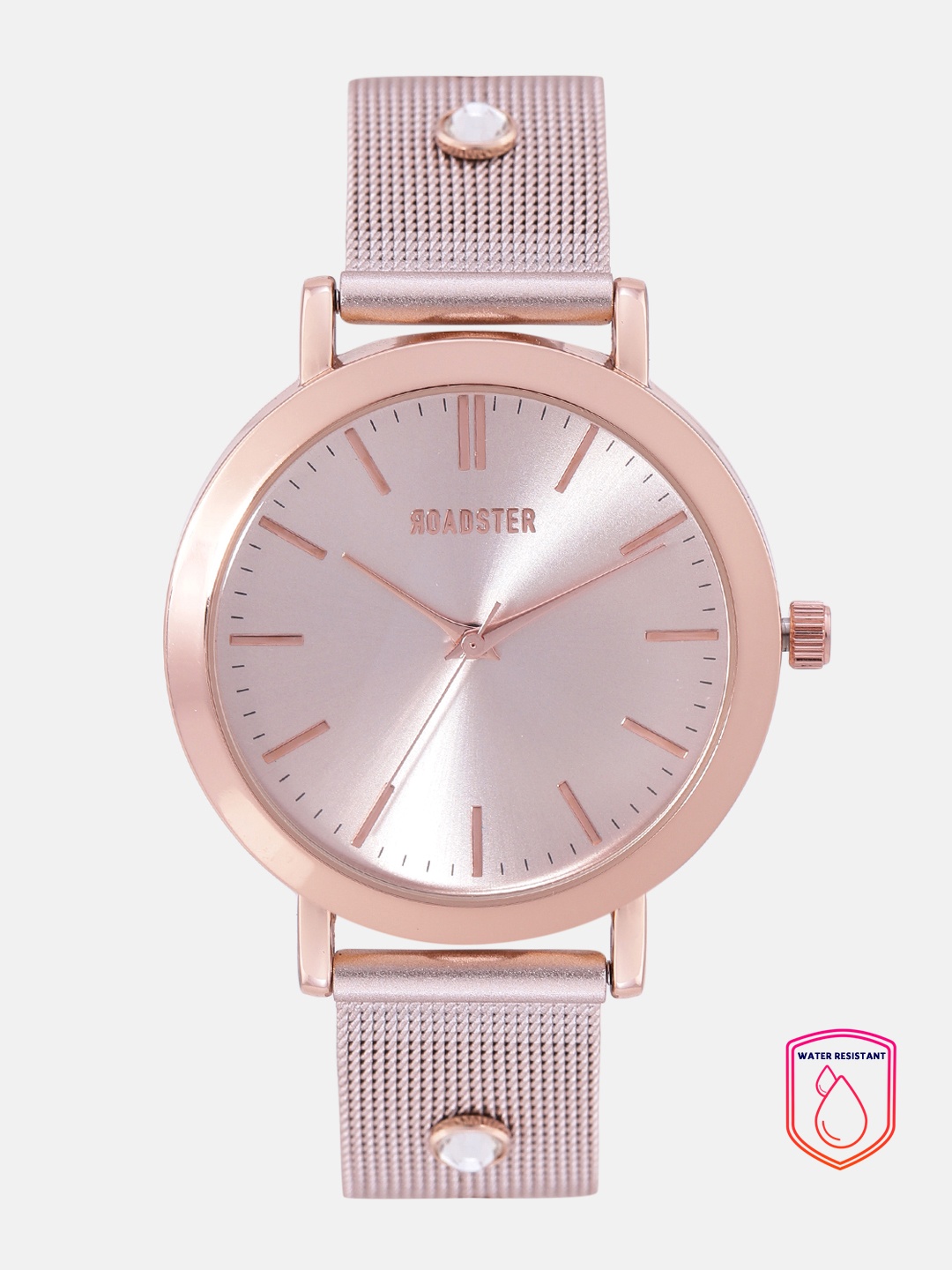 

The Roadster Lifestyle Co Women Rose Gold-Toned Analogue Watch MFB-PN-PF-DK2457