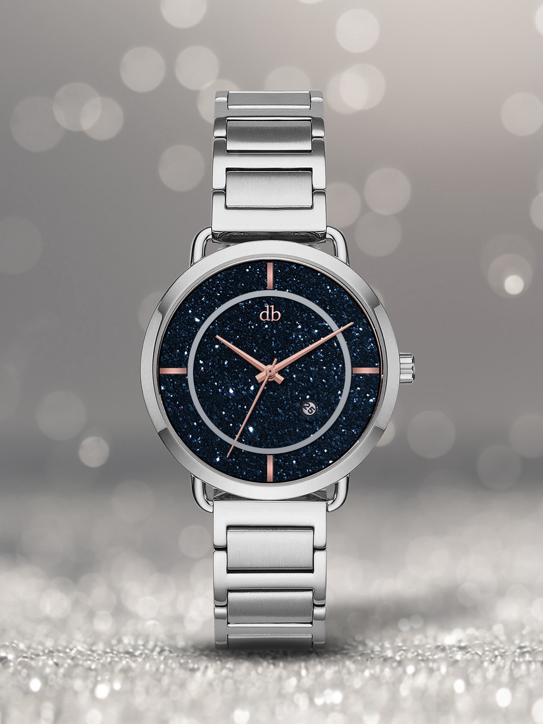 

DressBerry Women Navy Blue Shimmer Analogue Watch MFB-PN-WTH-6283L-1