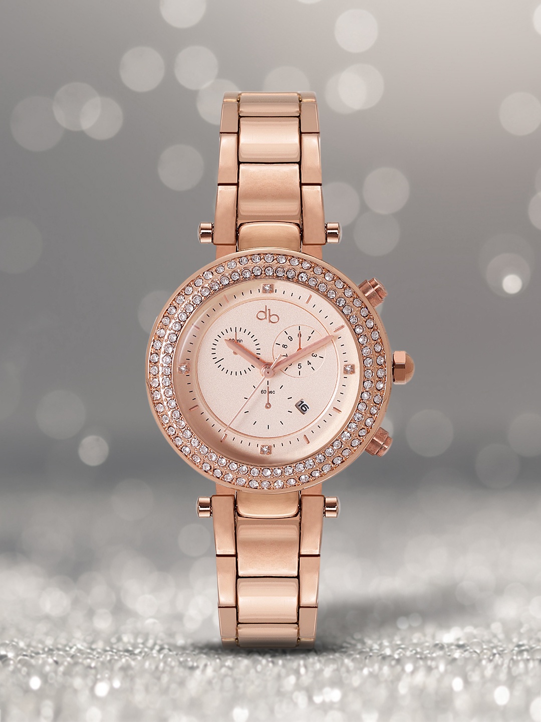 

DressBerry Women Rose Gold Analogue Watch MFB-PN-WTH-6238G