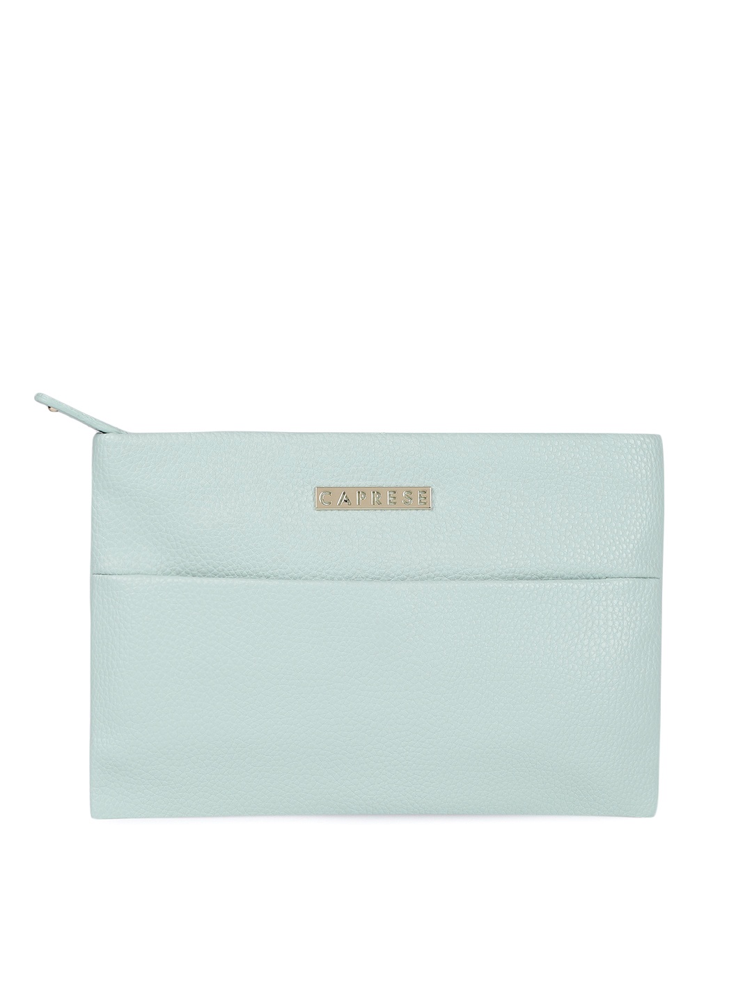 

Caprese Women Green Solid Clutch
