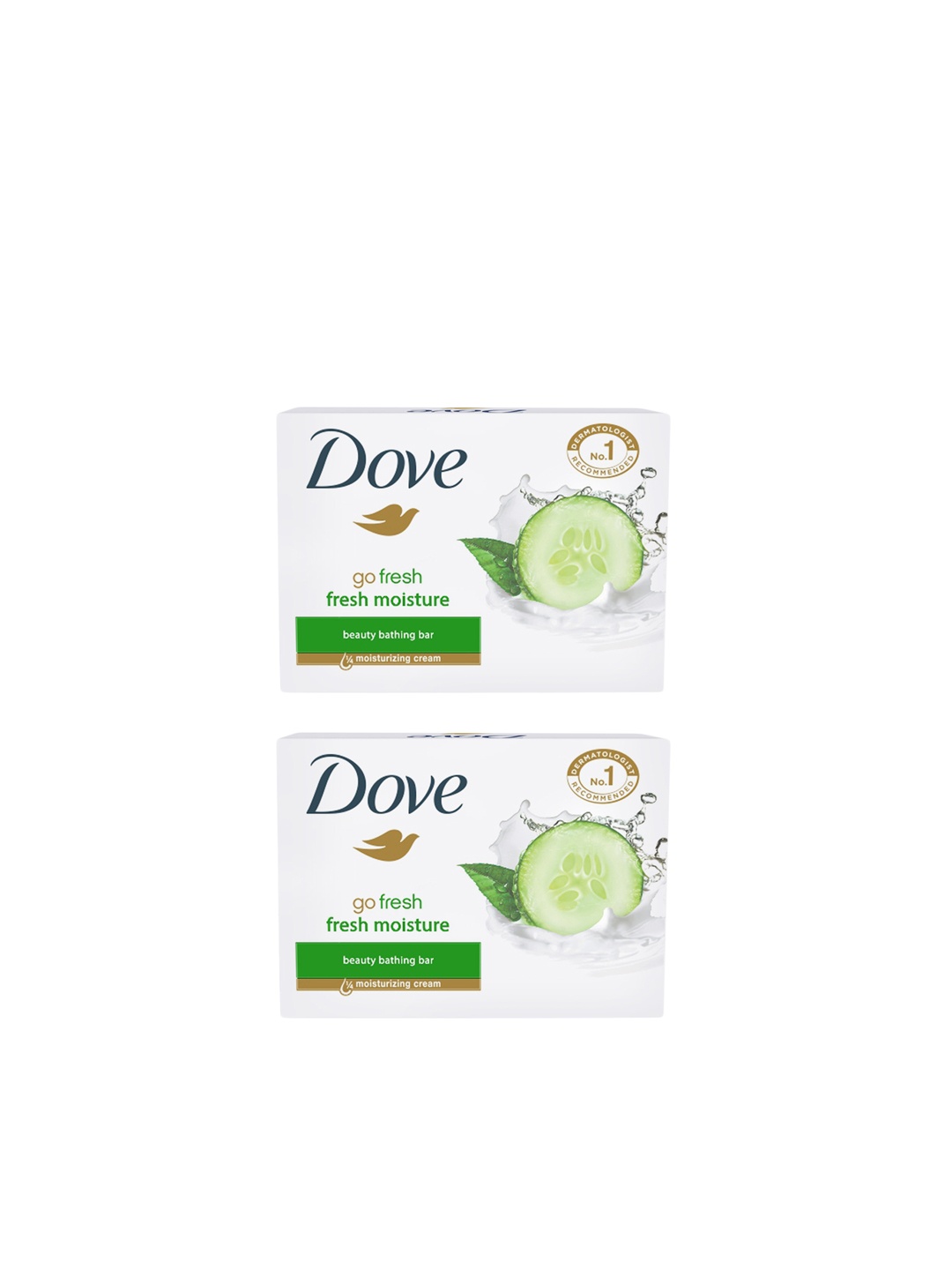 

Dove Set of 2 Fresh Moisture Soaps, White