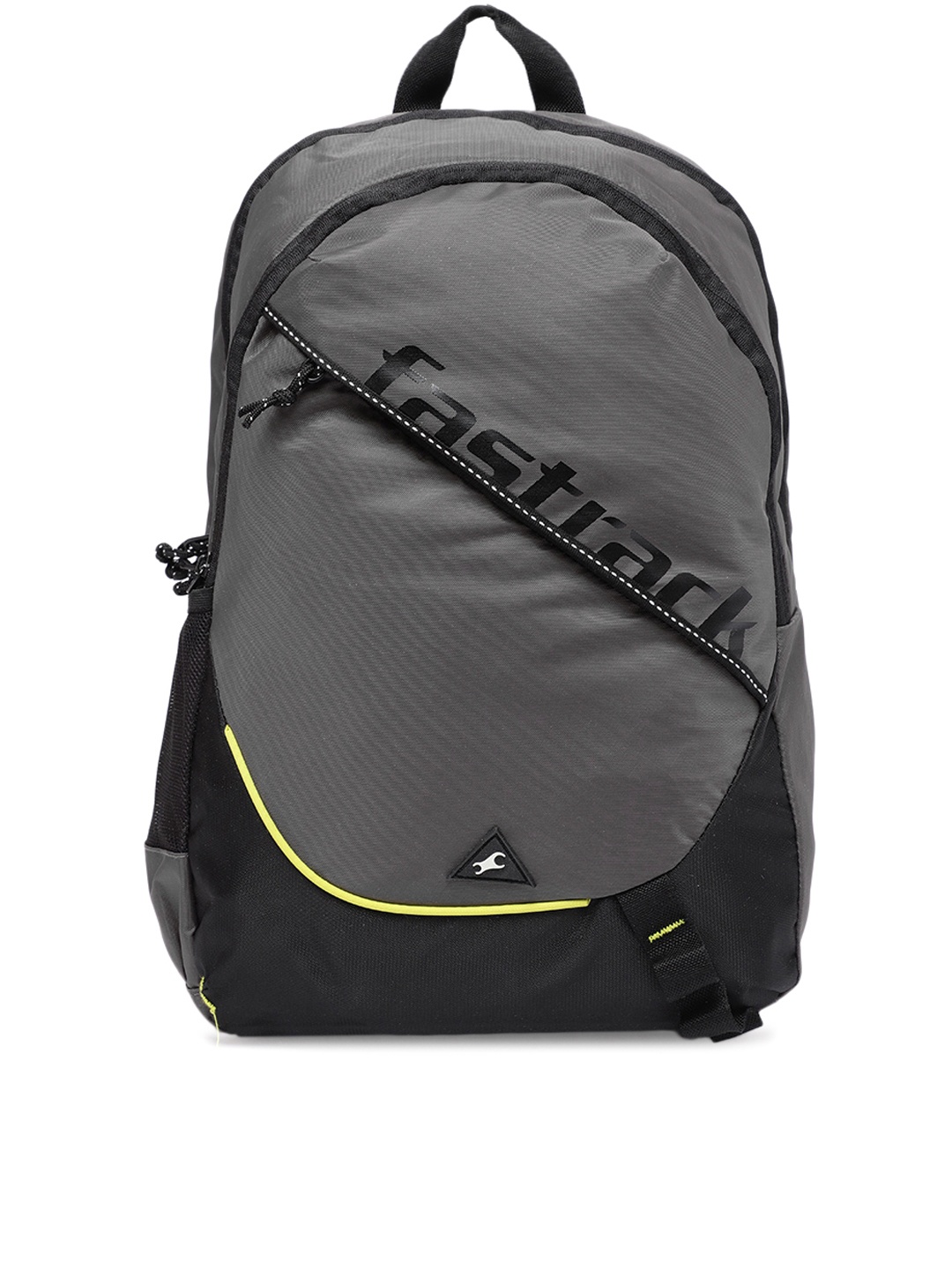 

Fastrack Men Grey Brand Logo Backpack